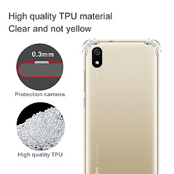 Avis Wewoo Coque Souple Pour Xiaomi Redmi 7A en TPU Transparent Ultra-Mince Quatre-coins Anti-Goutte Transparent