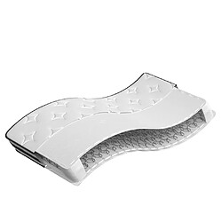 vidaXL Matelas à ressorts bonnell moyen 100x200 cm