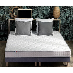 Idliterie Ensemble Matelas 100% latex 3 zones PURE + Sommier - Fabriqué en France pas cher