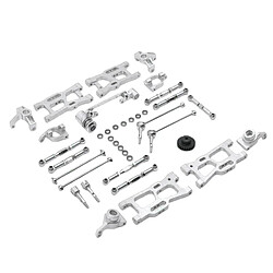 Kit De Pièces De Mise à Niveau En Métal Pour WLtoys 1:14 144001 1:12 124018 124019 Argent