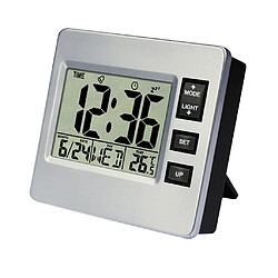 Avis Horloge LCD avec Veilleuse, Affichage de La Température / Du Calendrier / Fonction de Répétition, Fonctionne à Piles Uniquement