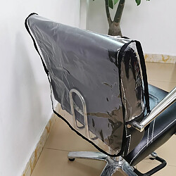 Avis 4 X Couverture Arrière Transparente De Chaise Pour Salon De Beauté Spa Chaise De Coiffeur PVC étanche