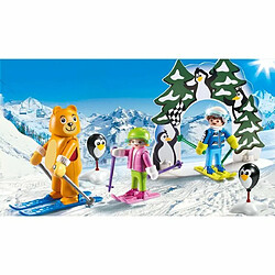 Playmobil® Moniteur de ski avec enfants Playmobil Family Fun