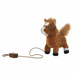 BigBuy Kids Peluche qui bouge Musical Cheval 22 cm