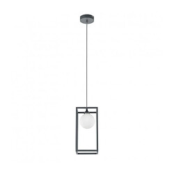 Luminaire Center Suspension industrielle et rétro Daisy gris pas cher