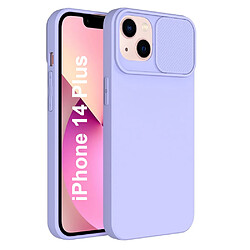 Coque Cam Slide couleur Lavande Pour iPhone 14 Plus Little Boutik©