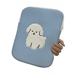 Universal Boîte à touches Mac Coréen ins chien iPad Air Sac de coussin Sac de rangement pour ordinateur portable pour iPad Air | Coffret de sac cosmétique