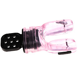 Avis silicone plongée sous-marine plongée tuba standard embout buccal régulateur rose