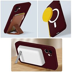 Acheter Avizar Coque MagSafe iPhone 12 Mat Bordeaux