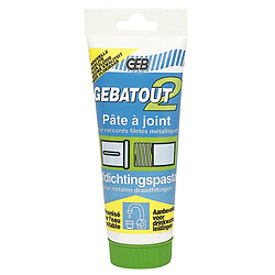 pâte d'étanchéité pour raccords filetés métaliques - geb gebatout 2 - tube 250 grammes