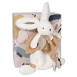 Doudou et Compagnie Happy wild - doudou lapin blanc