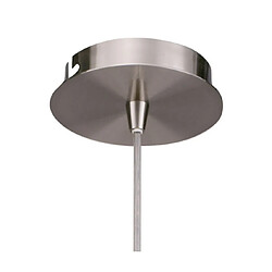 Avis Luminaire Center Suspension Alaska Nickel satiné