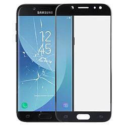 Wewoo Vitre noir pour Samsung Galaxy J5 2017 / J530 Lentille extérieure en verre Pièce détachée