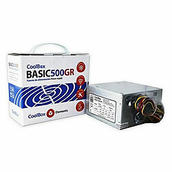 Bloc d'Alimentation CoolBox COO-FA500BGR 500W