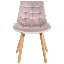 Avis Non Chaise en velours Brook