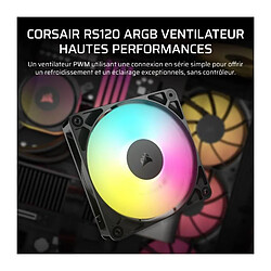 Ventilateur ARGB 120mm - CORSAIR - RS120