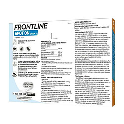 FRONTLINE Spot On chien 2-10kg - 6 pipettes