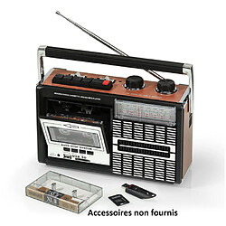 Acheter Inovalley Radio-cassette USB look Rétro NOSTALGIA