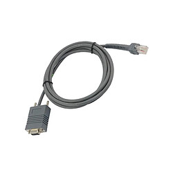 Câble Adaptateur IPE Console DB-9 Femelle vers RJ-45 Mâle 180cm Gris - Occasion