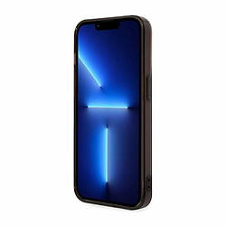 Coque de téléphone BMW pour iPhone 14 Pro en noir IML bande fondue tricolore, anti-rayures PC/TPU, coque rigide confortable et durable avec ports accessibles, absorption des chocs et logo signature pas cher