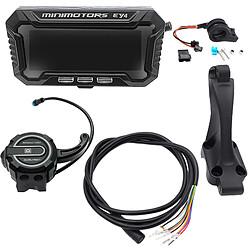 Avizar Écran LCD EYE4 et Accélérateur pour Dualtron Thunder 3 avec Support Noir