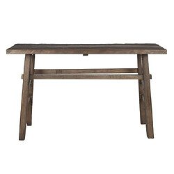 Paris Prix Console en Bois Janko 140cm Marron