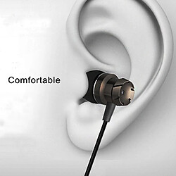 Avis Wewoo Ecouteurs 3.5mm filaire casque mains libres dans l'oreille écouteurs avec micro pour Xiomi Iphone MP3 Player ordinateur portable (noir gris)