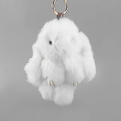 Universal 6 pouces Mignon Bunny Bunny Rabbit Key Chain Chain pour le sac de téléphone Lucky Pendant