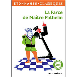 La farce de maître Pathelin : texte intégral - Occasion