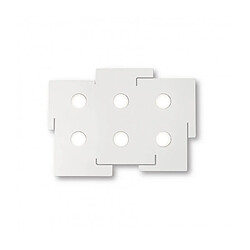 Ideal Lux Plafonnier Totem Métal blanc 6 ampoules 3cm