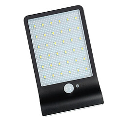 36led imperméabilisent la lampe extérieure de sonde de mouvement de mur de lumière noire sans poteau pas cher