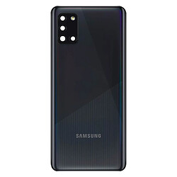 Cache Batterie Samsung Galaxy A31 Façade Arrière Originale Samsung Noir