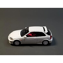 Universal 1/64 Honda Civic Type R Modèle de moulage sous pression Automobile Collection Co., Ltd. | Voiture jouet moulée sous pression(blanche)