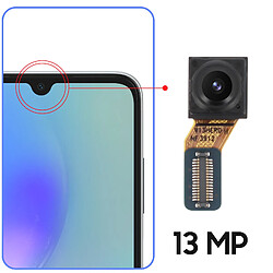 Avis Samsung Caméra Avant pour Samsung Galaxy A25 5G Capteur Selfie 13MP Original Noir