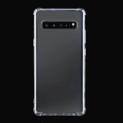 Wewoo Coque Souple Pour Galaxy S10 5G TPU transparente ultra-mince à quatre angles antichoc