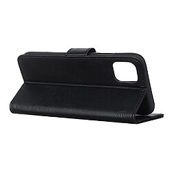 Acheter Wewoo Housse Coque Pour Galaxy Note 10 Lite / A81 cuir de vachette étui en à rabat horizontal avec support et fentes cartes et portefeuille noir