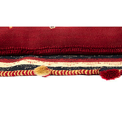 Vidal Tapis de laine 237x131 rouge Jajim pas cher