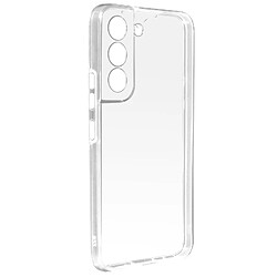 Avizar Coque Samsung S22 Plus Arrière Rigide Transparent et Avant Souple Transparent