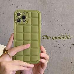 GUPBOO Étui pour iPhone11ProMax Creative Olive Square Niche Phone Case Soft