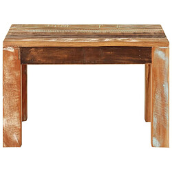 Maison Chic Table basse pour salon | Table à café 55x55x35 cm Bois de récupération massif -GKD22932