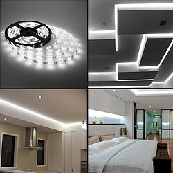 5M 2835 LED Light Strip No-waterproof DIY Christmas Holiday Indoor Party 12V pas cher