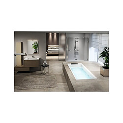 Baignoire rectangulaire NOVELLINI DIVINA avec appui-tête 160x70 cm