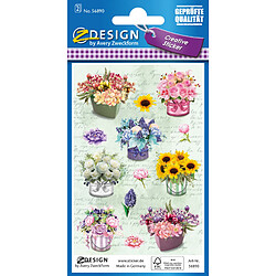 AVERY Zweckform ZDesign Sticker CREATIVE 'Bouquets' ()