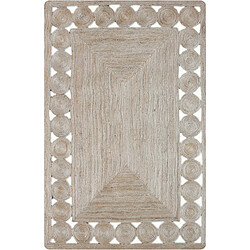 The Rug Republic Tapis en jute naturelle Begonia 230 x 160 cm.