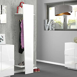 Acheter Ahd Amazing Home Design Porte-Manteau Armoire Ouvert Design Moderne Blanc Entrée Chambre Ping Bianco Lucido Hang