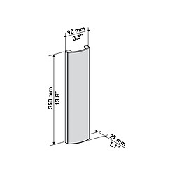 Meliconi Accessoires supports SLIMSTYLE WIRE COVER DOUBLE