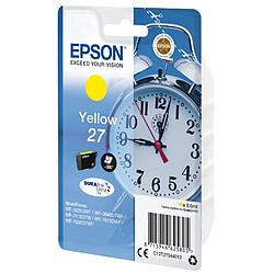 Epson Cartouche Reveil Encre Du 27 cartouche dencre jaune capacite standard 3.6ml 350 pages 1-pack RF-AM blister