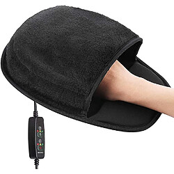 Universal Pad de souris chauffée USB - réchauffeur de main en peluche universelle avec coussinet de poignet - pour les hommes femmes