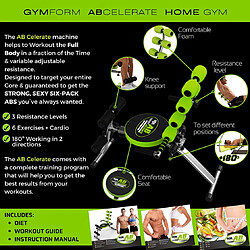 Appareil de Sport GymForm AB Celebrate - VENTEO