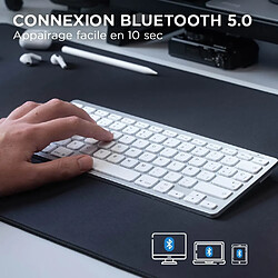 Urban Factory Clavier sans fil Bluetooth Onlee (Blanc)